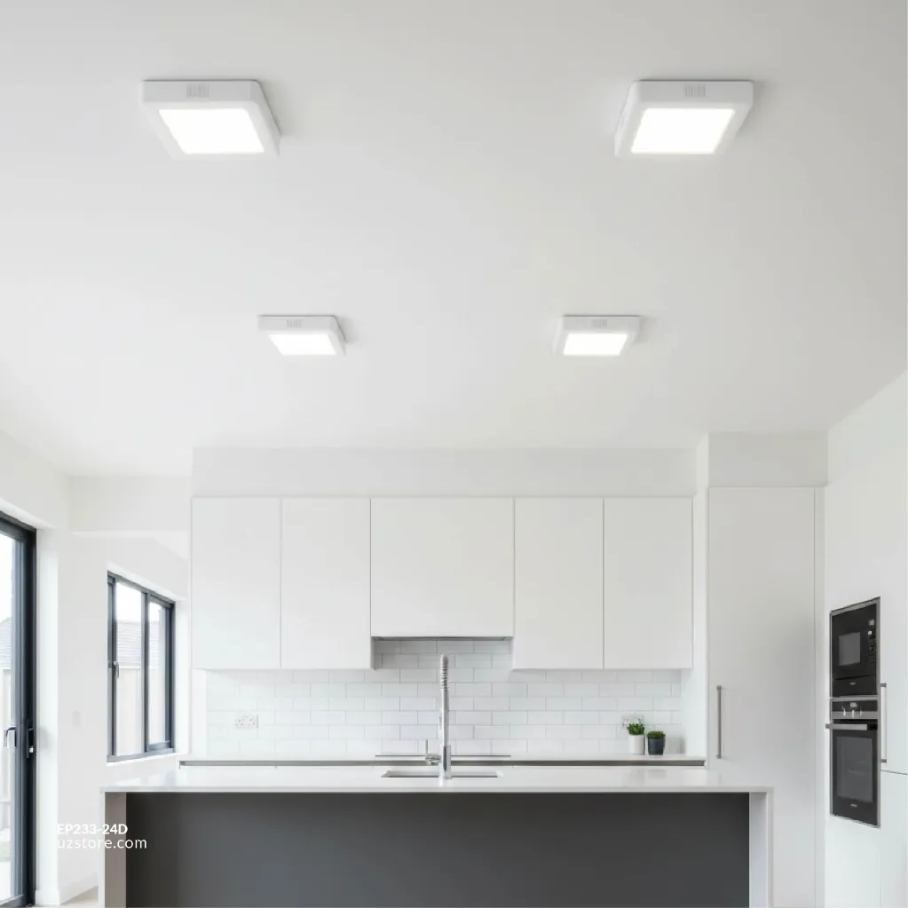Uzstore OPPLE LED Slim Surface Light Square Sm-ESII S200-24W-6000-WH-NV , Day Light 540002023110  EP233-24D-05.webp