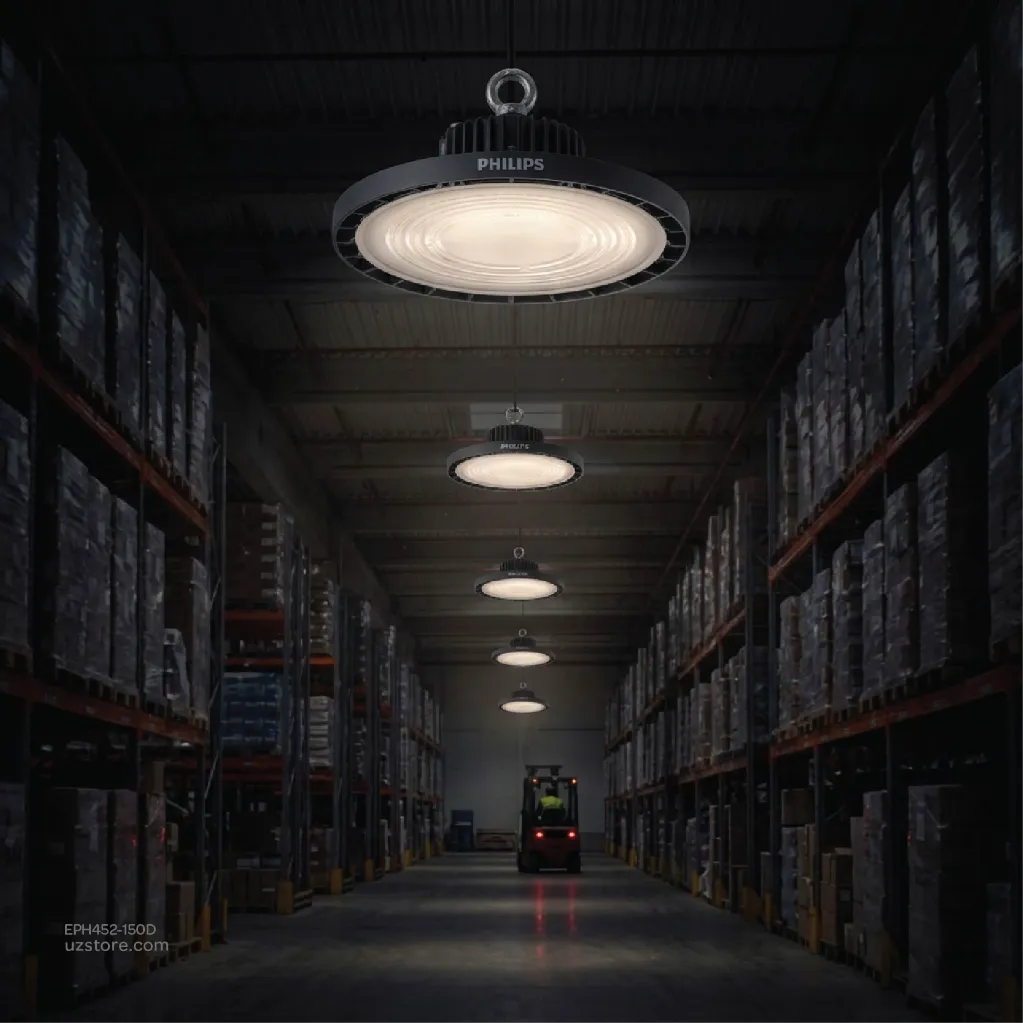 Uzstore PHILIPS Smart Bright Highbay BY239P LED195 CW PSU GM G2  150W 6500K Daylight 911401640307 EPH452-150D-03-06.webp