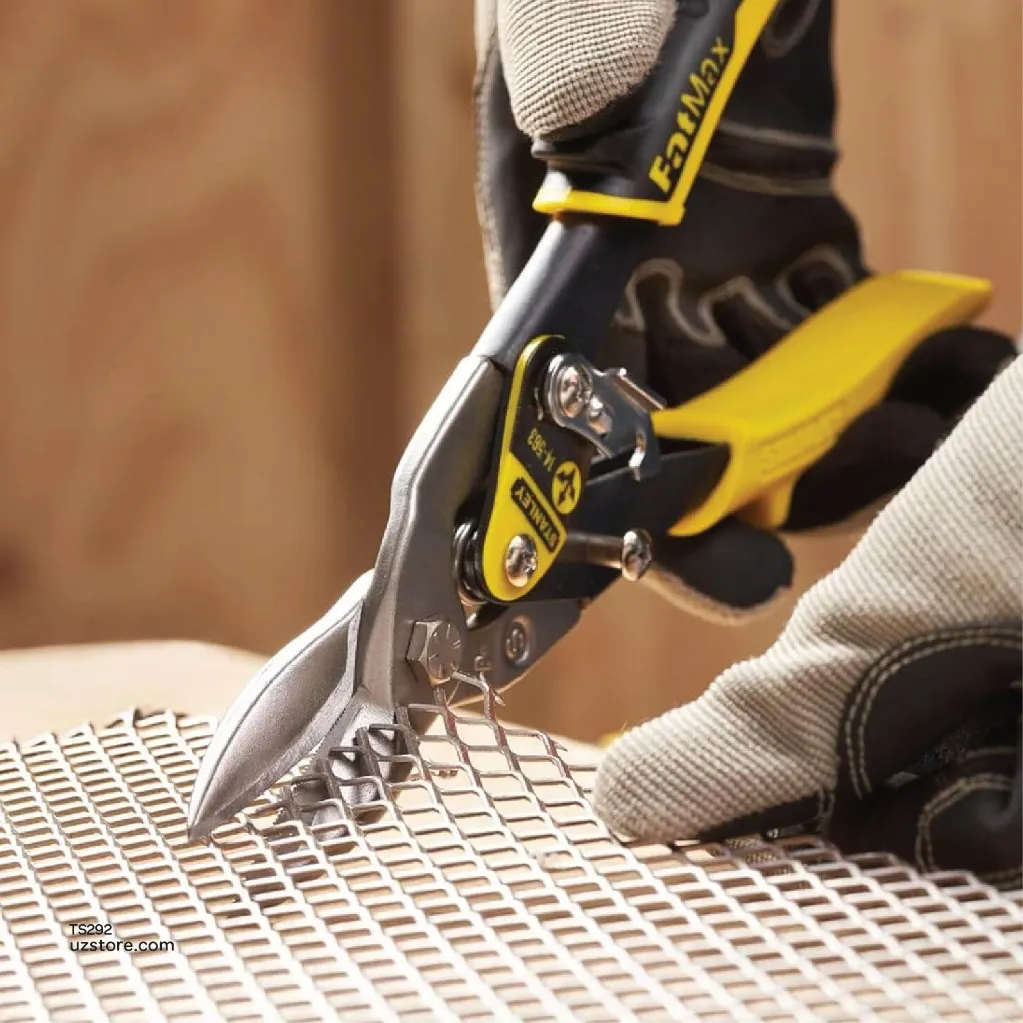 Uzstore Stanley® FatMax® Aviation Snips Straight and Long Cut 250mm 2-14-563  Ts292-01-03.webp