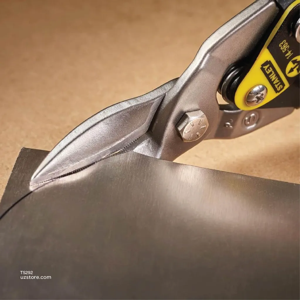 Uzstore Stanley® FatMax® Aviation Snips Straight and Long Cut 250mm 2-14-563  Ts292-01-04.webp