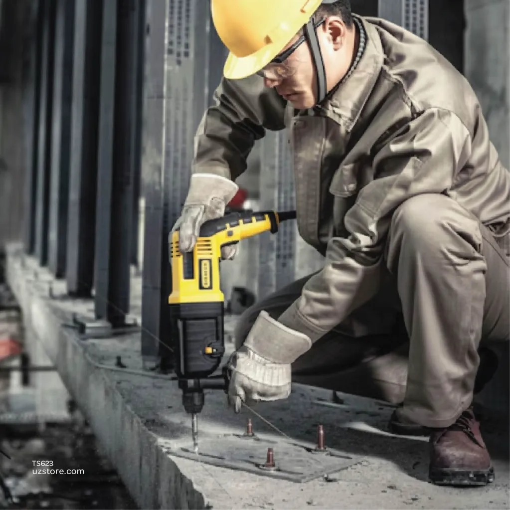 Uzstore Stanley® 26mm 800W 3Mode SDS-Plus Hammer w. Chuck   (NEW) STHR263KC-B5 TS623-02.webp