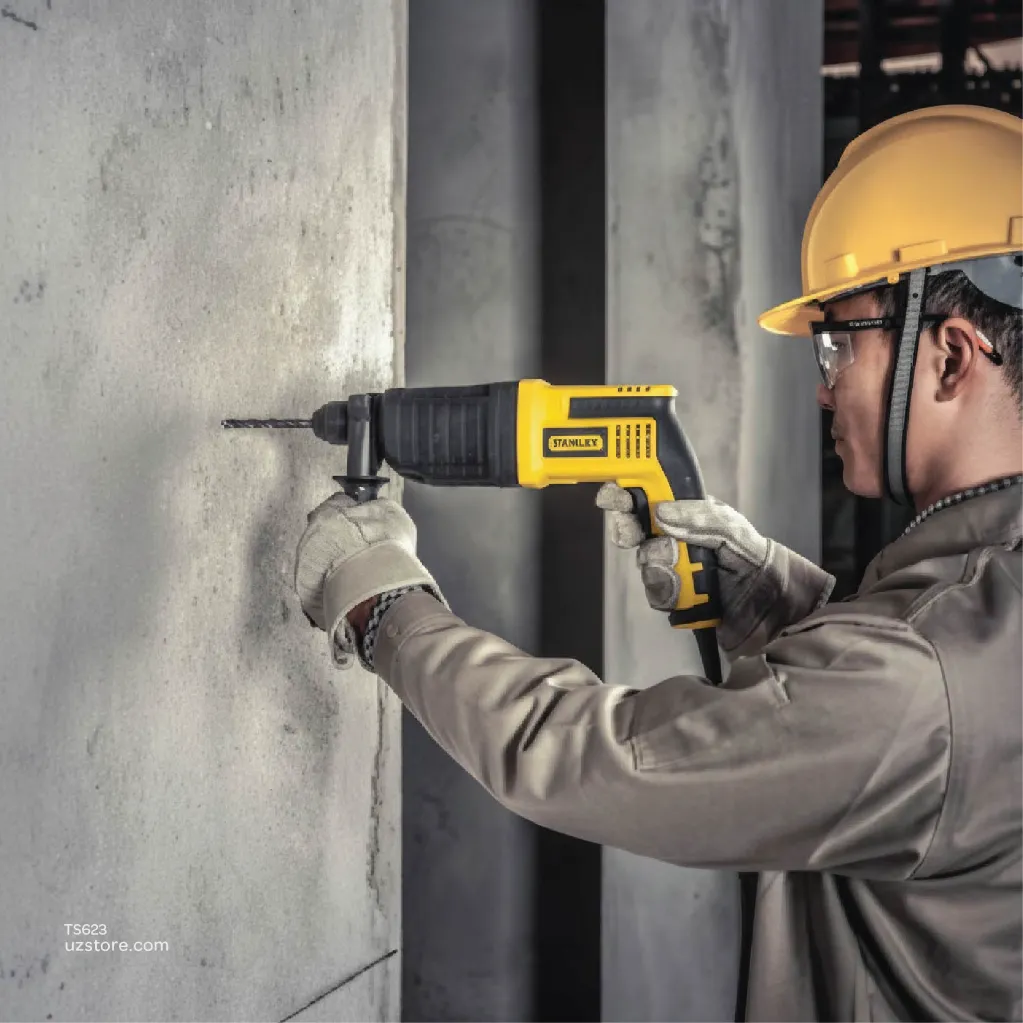 Uzstore Stanley® 26mm 800W 3Mode SDS-Plus Hammer w. Chuck   (NEW) STHR263KC-B5 TS623-03.webp