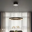 Uzstore OPTARA Pendant Light - 600×H2500mm, 3000K, Stainless steel+Crystal, Mirror black D22830-600  E1057YR-600-03.webp