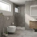 Uzstore GROHE Bau Ceramic Wall hung WC Set , Alpine White, 103860SH00 GR103860SH00-04.webp