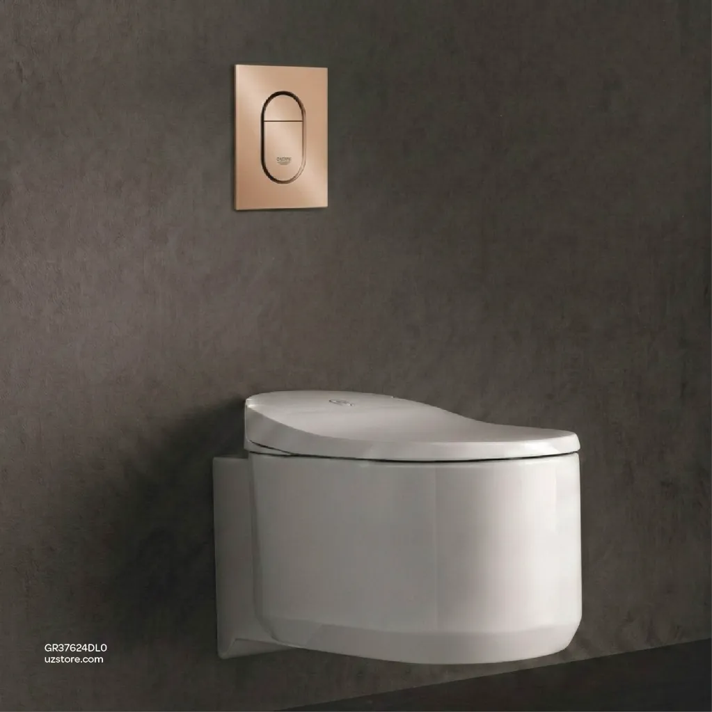 Uzstore GROHE Arena Cosmopolitan S Wall plate , 37624DL0 , brushed warm sunset GR37624DL0-04.webp