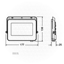 OSRAM LEDVANCE LED FLOODLIGHT 30W 6500K IP65 2700LM 30000 HRS