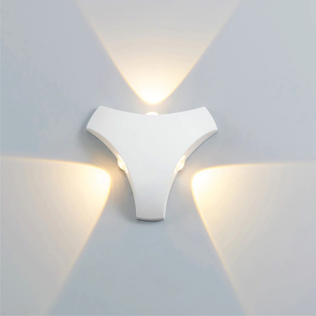 LED Outdoor Wall LIGHT JKF803A 3*3W WW WHITE