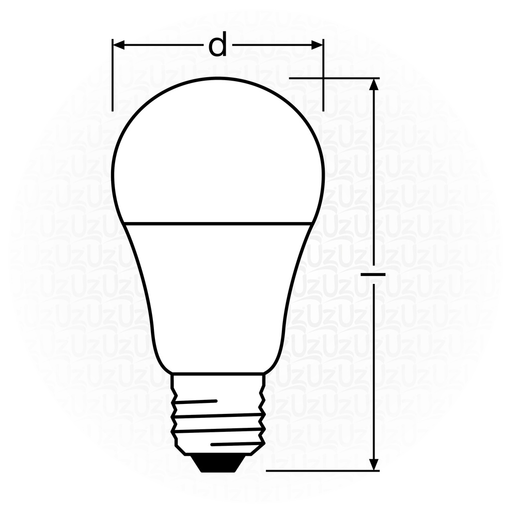 Osram Lamb 9W, E27, CLEAR CLAS A LED GLS, 2700K, CLEAR, DIMMABLE (Made in Germany)