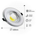 LTF 10W Down light Theta Daylight