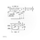 GROHEEuro Ceramic washbasin wall hung 60 39335000