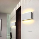 LED Outdoor Wall LIGHT AC-44/L WW Silver