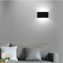 LED Outdoor Wall LIGHT AC-44/L  WW BLACK