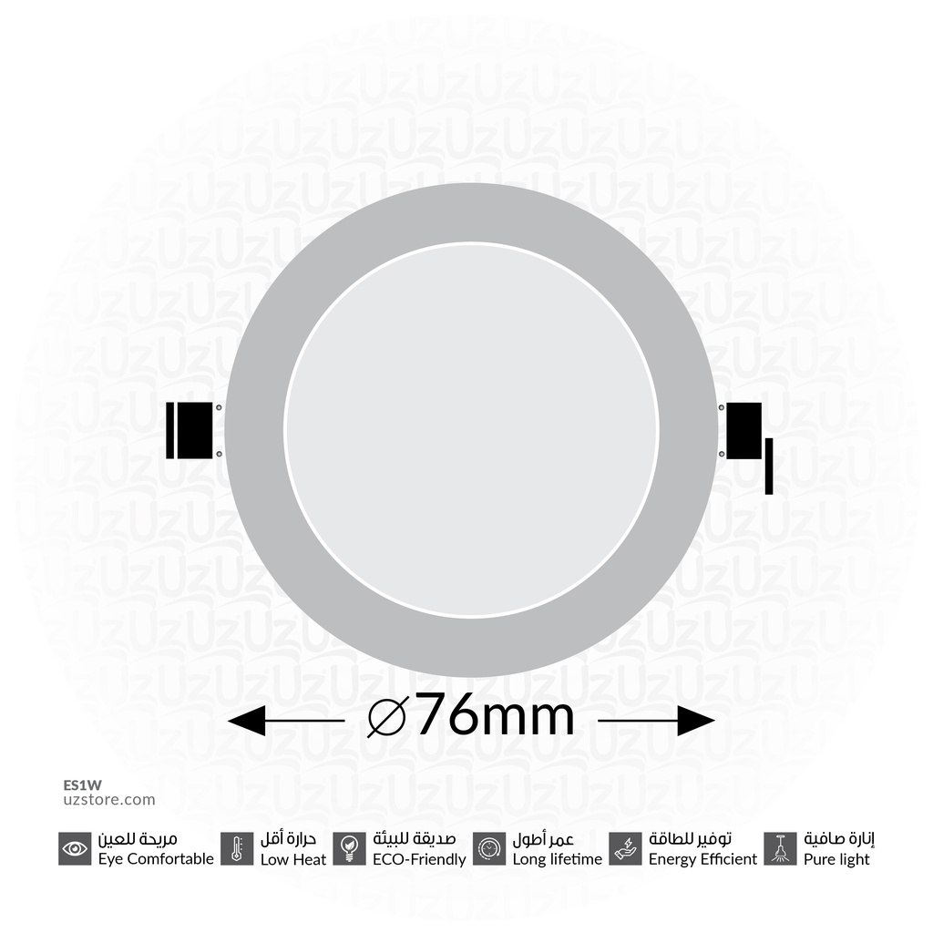 LED spot Light (SAMSUNG 3001) 3W - Warm White