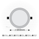 LED spot Light (SAMSUNG 3001) 18W - Warm White