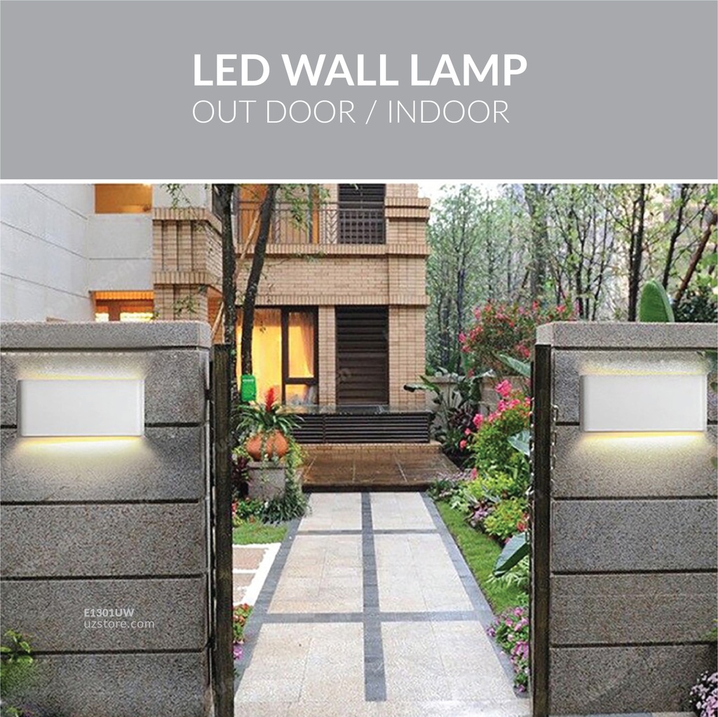 LED Outdoor Wall LIGHT AC-44/L WW WHITE