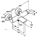 RAK15002 Single Liver Bath & Shower Mixer