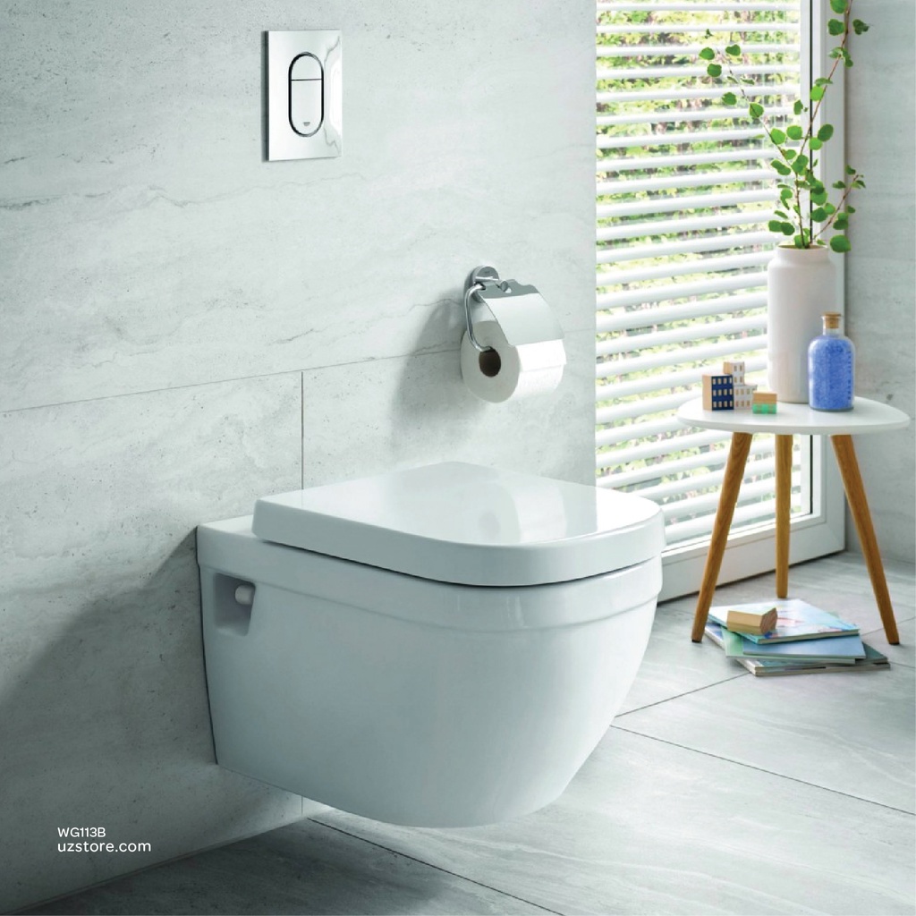 EURO Ceramic wc wall hung + EURO ceramic wc-seat soft close GROHE