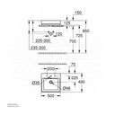 GROHE Cube Ceramic Counter top basin 50 , 3947800H , alpine white