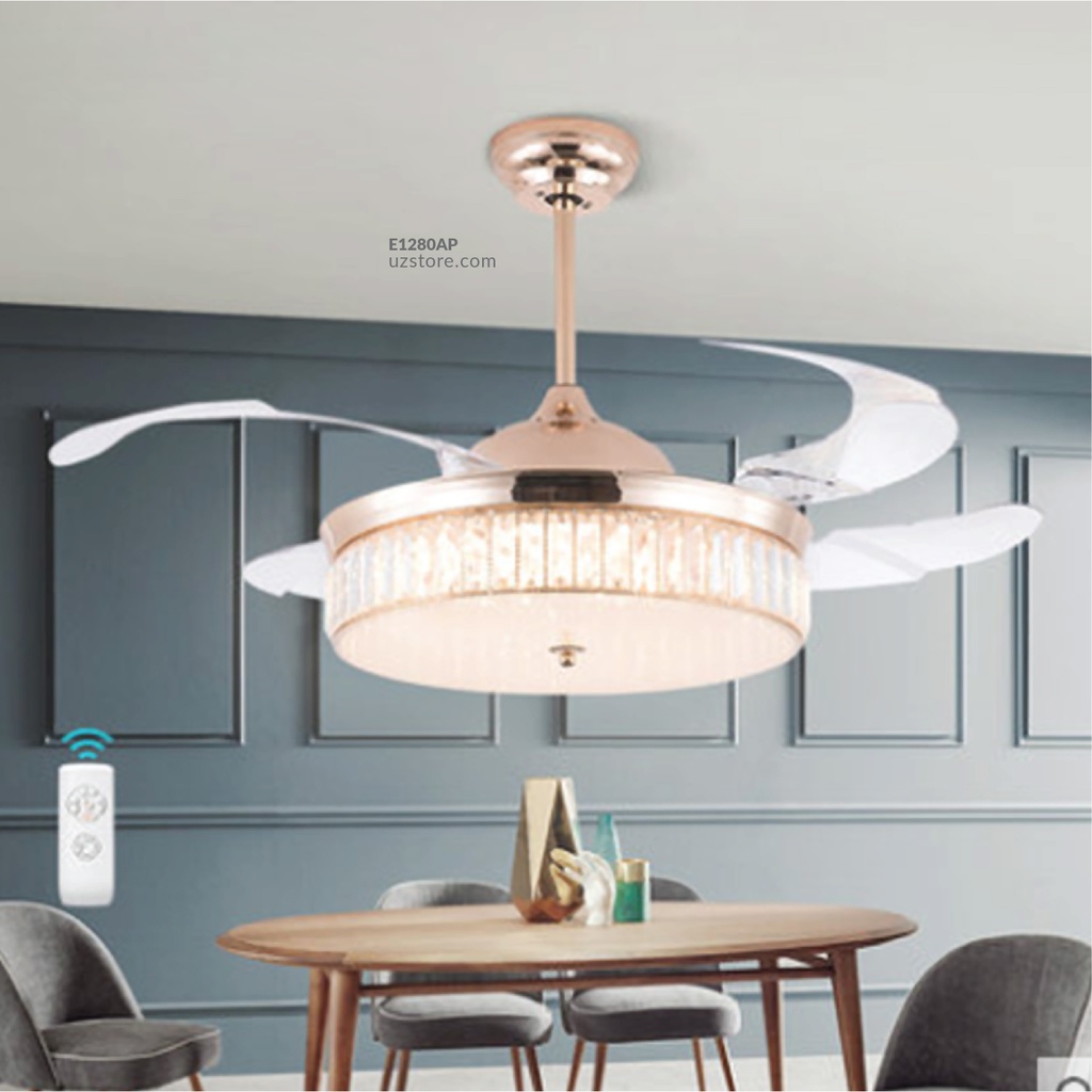 Decorative Fan With LED