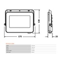 OSRAM LEDVANCE LED ECO FLOODLIGHT 30W 6500K IP65 2550LM 30000 HRS