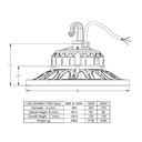 OSRAM LEDVANCE LED Highbay Light 90W 6500K IP65 G2 12150LM 50000 HRS