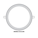 LTF 6W Round Panel light Sigma Warm white