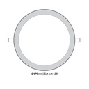 LTF 12W Round Panel light Sigma Daylight