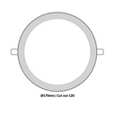 LTF 12W Round Panel light Sigma Warm white 