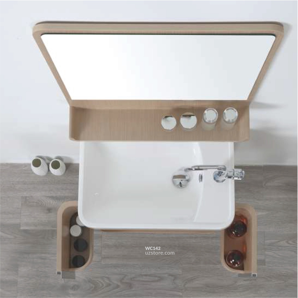 WashBasin Cabinet with Mirror