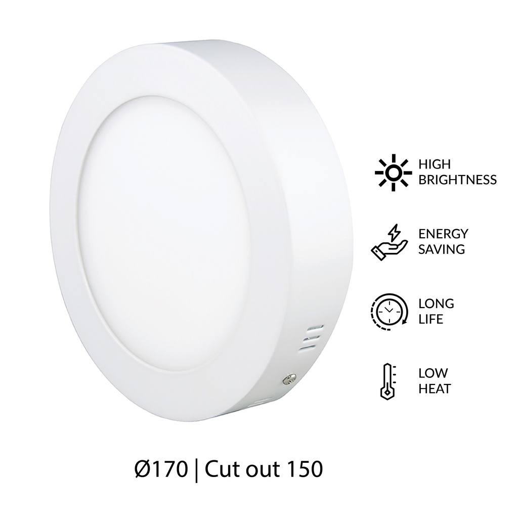 LTF 12W Round Surface light RHO Daylight