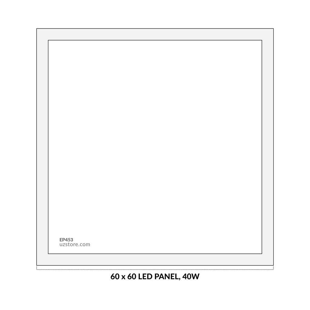 OPPLE 6500K (DAY LIGHT) 60 x 60 LED PANEL, 40W