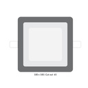 LED spot Light (SAMSUNG 6001B) 3W+2W SQ Pink