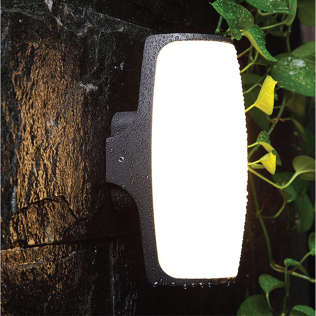 LED Outdoor Wall LIGHT AB-132 WW SILVER