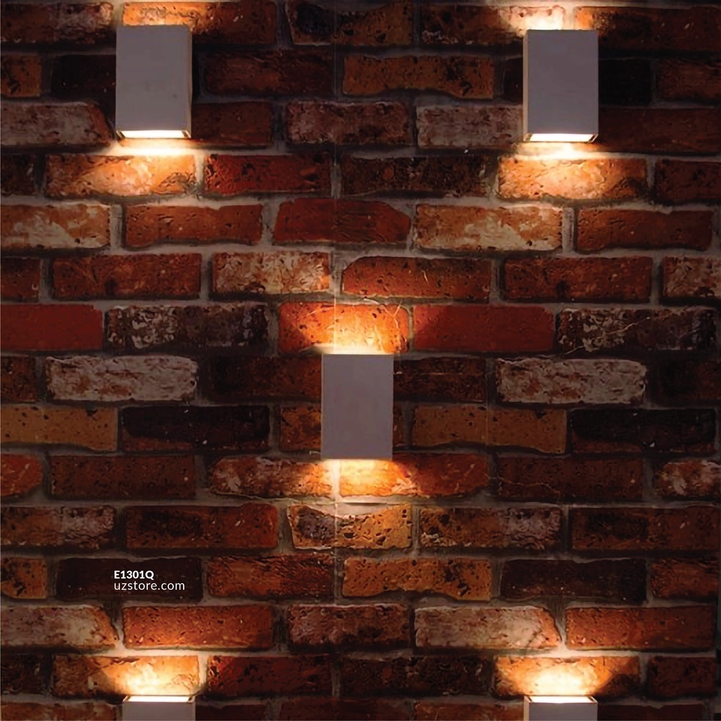 LED Outdoor Wall LIGHT W19 3W WW Silver