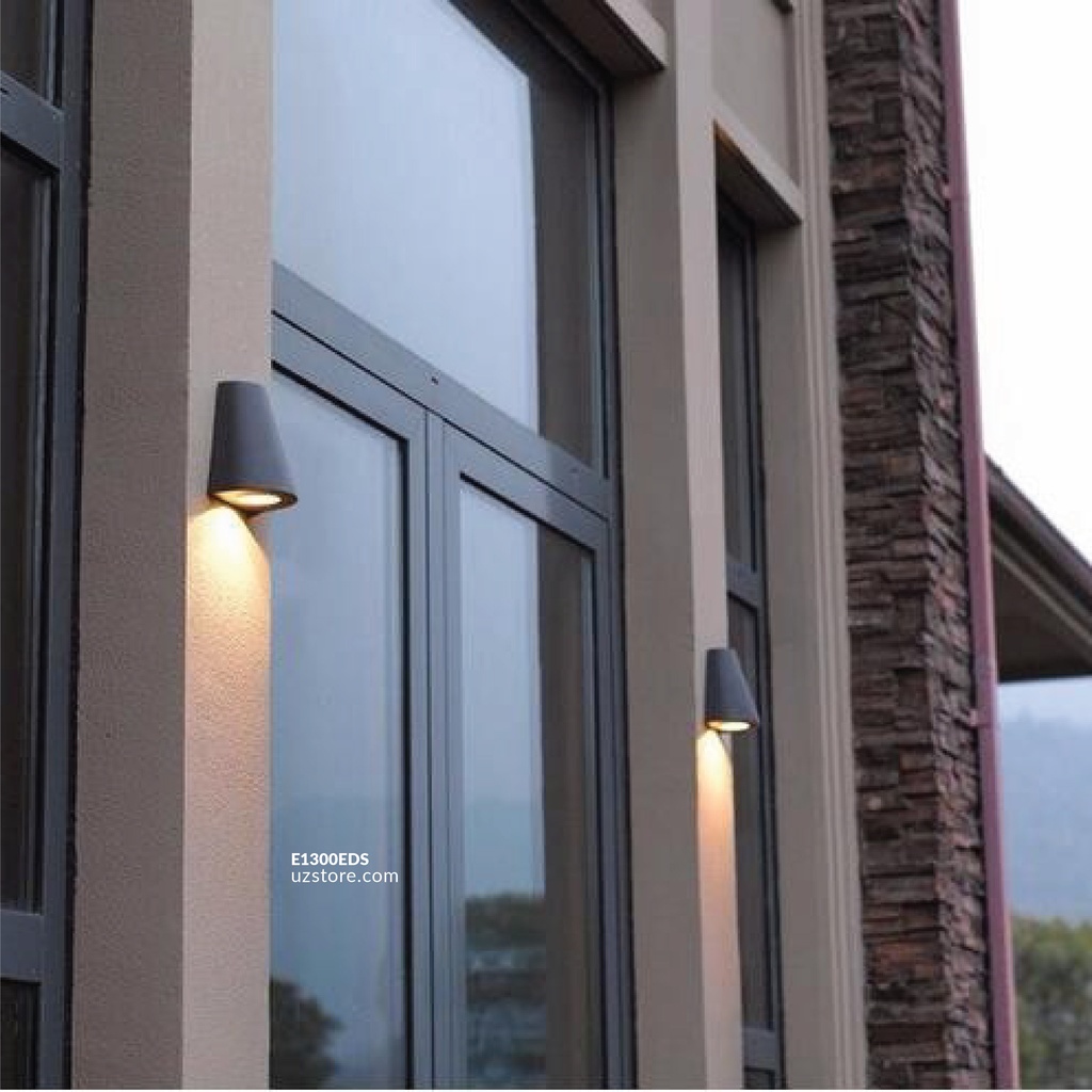 LED Outdoor Wall LIGHT  JKF497-23W WW Silver