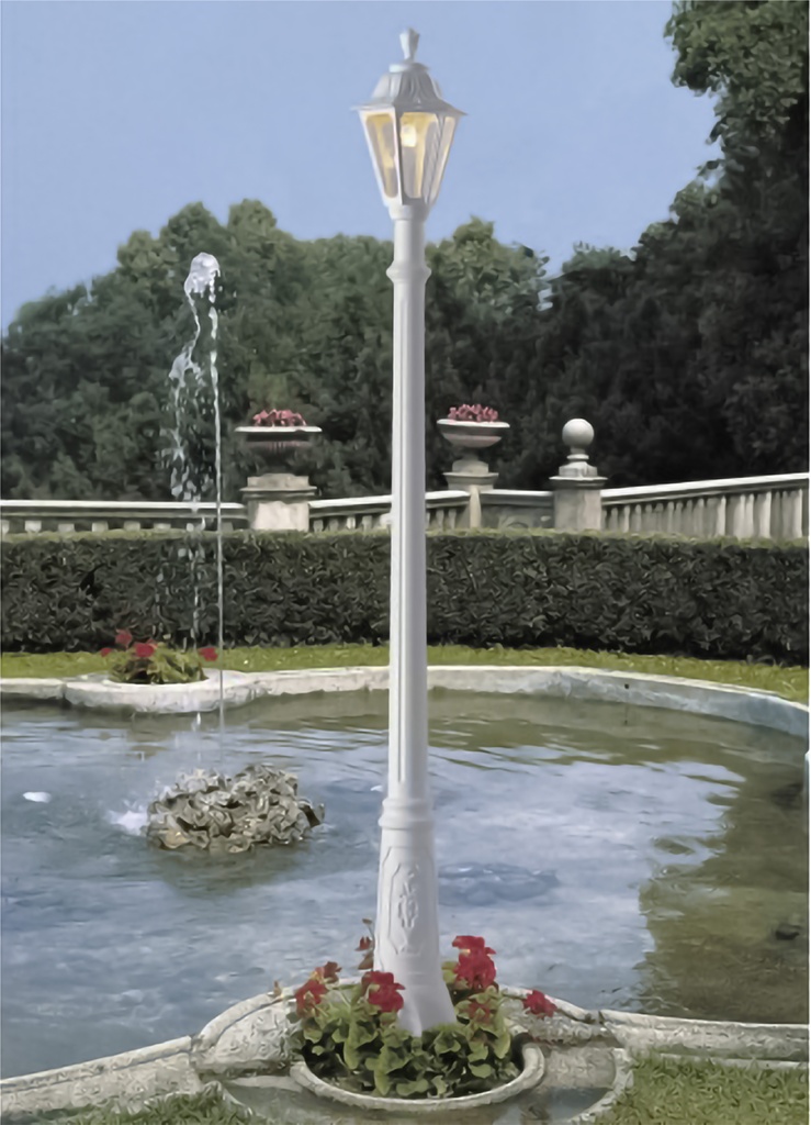 FUMAGALLI ARTU'/ANNA POLE 1820MM CLEAR E27 6W 4000K WH Made in Italy 