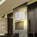 LED Outdoor Wall LIGHT W37 WW Silver