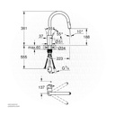 GROHEConcetto OHM sink C-spout Dual Spray 31483002