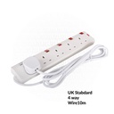 Extension bar with wire10m 4way OMEX