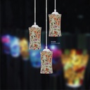 Celling Mosaic Glass Light