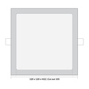 OMEX - SQ Slim panle Light Led 6w WW