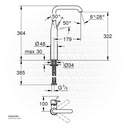 GROHE Essence New OHM vessel basin smth b XL 32901BE1