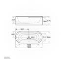 GROHE Essence Bathtub , 39729000 , alpine white