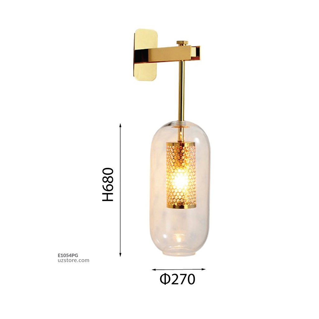 gold Hanging Light MB3158-B-150 Φ270*H680