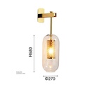 gold Hanging Light MB3158-B-150 Φ270*H680