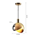 Gold Bronze Hanging Light MD3200 D250*H300