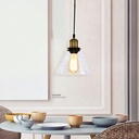 Clear Glass Hanging Light MD1218 φ180*H215