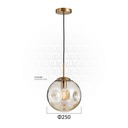 Amber Hanging Light MD3199 D250