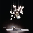 Smoky grey Glass Hanging Light MD3227-130 D130