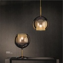 Amber Glass Hanging Light MD3227-250 D250